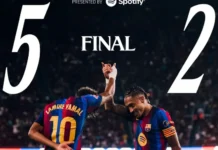 Barcelona vs. Rayo Vayecano