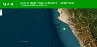 Temblor Chiclayo hoy