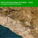Temblor de magnitud 4.0 se registra cerca de Ilave, en Puno Temblor en Puno