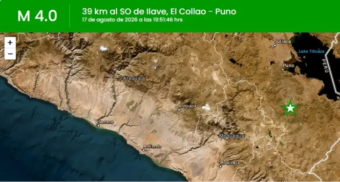 Temblor en Puno Temblor en Puno