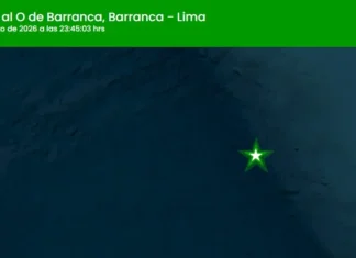 Temblor hoy