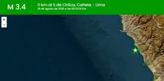 Temblor hoy