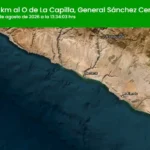 Temblor de magnitud 3.5 se registra hoy cerca de La Capilla, Moquegua Temblor hoy Moquegua (1)
