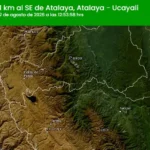 Temblor en Perú hoy, 22 de agosto: sismo de magnitud 3.4 remeció Atalaya, Ucayali Temblor hoy en Perú