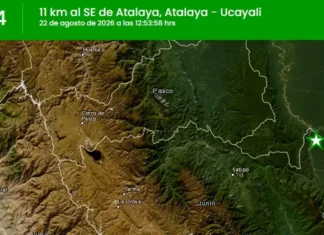 Temblor hoy en Perú