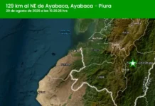 Temblor hoy en Piura