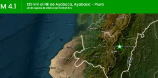 Temblor hoy en Piura