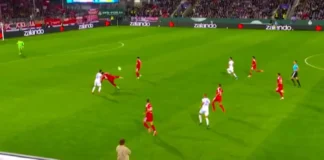 Victoria del Bayern en la Copa de Alemania.
