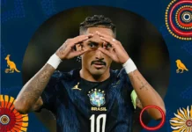 Brasil vs. Australia goles