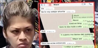 Catherin Méndez, presunta pareja de ‘Jhonsson Pulpo’, fue capturada: chat menciona entrega de S/1 millón Catherin Mendez Araujo, presunta pareja de pulpo