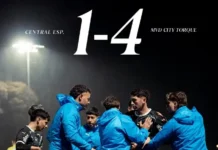 Central Español 1-4 Montevideo City Torque