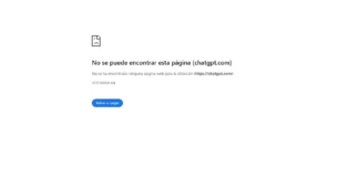 ChatGPT se cae a nivel mundial hoy