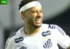Neymar sale por posible lesión ante Palmeiras.