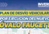 Plan de desvío vehicular en el óvalo Faucett 2