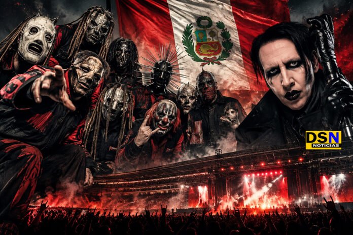 Slipknot y Marilyn Manson en Lima 2027 Slipknot y Marilyn Manson en Lima 2027