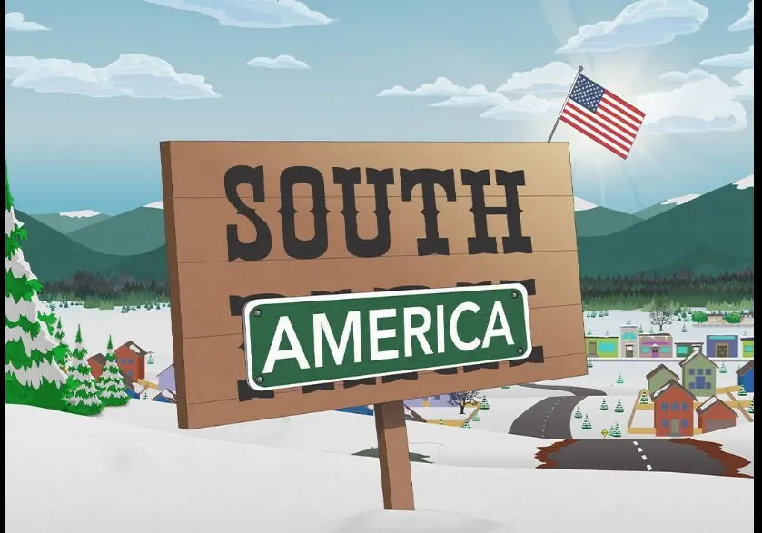 South Park se burla de Trump y cambia su nombre a 'South America' tras la polémica por Nuevo México