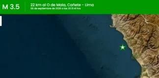 Temblor Lima