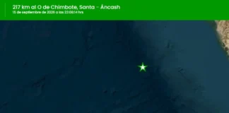 Temblor en Ancash
