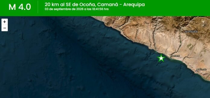 Temblor en Arequipa hoy Temblor en Arequipa hoy