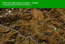 Temblor en Cusco hoy