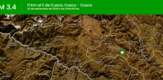 Temblor en Cusco hoy
