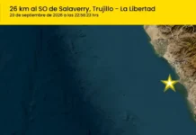 Temblor en La Libertad