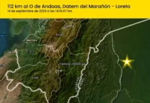 Temblor hoy, 14 de septiembre: IGP reporta sismo de magnitud 4.8 en Loreto Temblor en Loreto hoy