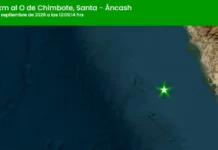 Temblor de magnitud 3.8 se registra hoy frente a Chimbote Temblor hoy Perú