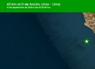 Temblor hoy en Lima