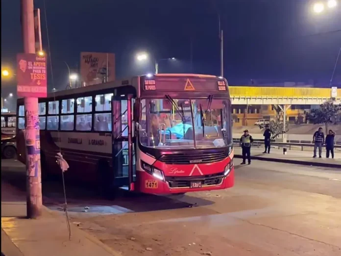 Atacan bus en Villa el Salvador chofer de bus asesinado en Villa El Salvador