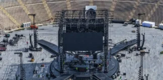 BTS en Chile escenario 360