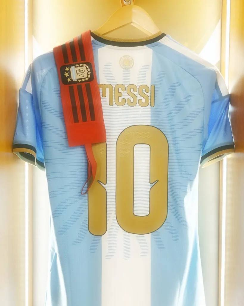 Camiseta Messi despedida