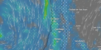 Clima en Chile hoy 20 de octubre