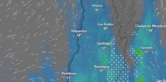 Clima en Chile hoy 22 de octubre