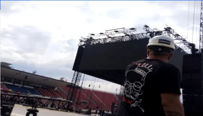 Estadio Nacional de Chile, BTS