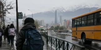 Suspenden clases en Chile.
