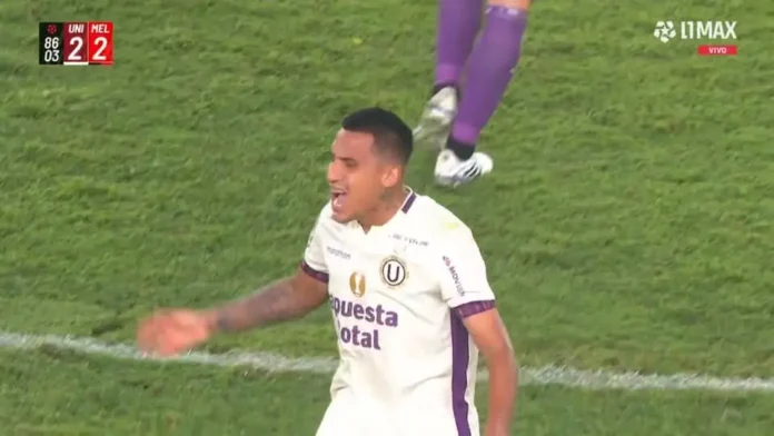 Gol de Alex Valera Doblete de Valera hoy contra Melgar.