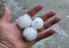 Granizada en Argentina