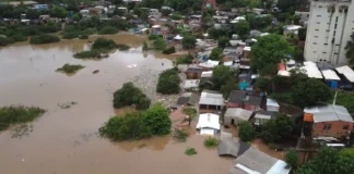 Inundaciones en Paraguay