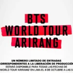 Liberan más entradas para el concierto de BTS en Lima