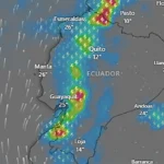 Lluvias en Ecuador hoy 23 de octubre