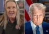 Nicko McBrain y Donald Trump