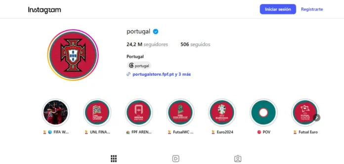 Portugal pierde seguidores tras salida de Cristiano ronald Portugal pierde seguidores tras salida de Cristiano ronald