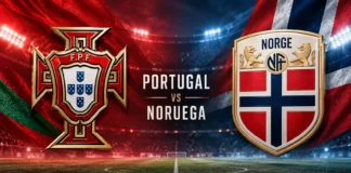 Portugal vs Noruega en el estadio