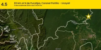 Temblor de magnitud 4.5 se registró hoy al norte de Pucallpa: ¿a qué profundidad ocurrió el sismo hoy? Sismo en pucallpa