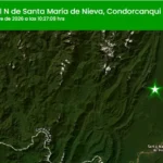 Temblor de magnitud 3.5 se registró al norte de Santa María de Nieva este 2 de octubre Temblor Amazonas hoy