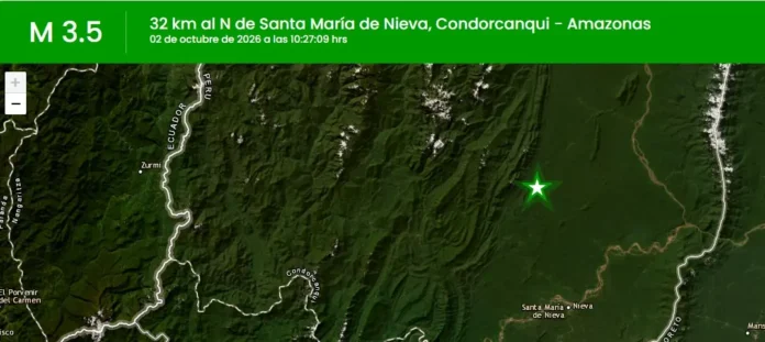 Temblor Amazonas hoy Temblor Amazonas hoy