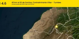 Temblor Tumbes
