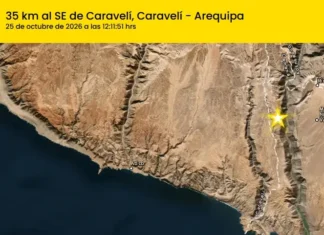 Temblor en Arequipa
