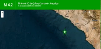 Temblor en Arequipa